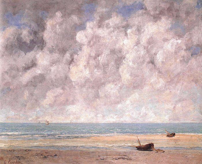 Gustave Courbet The Calm Sea Germany oil painting art